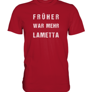 Mehr-Lametta – Herren Shirt