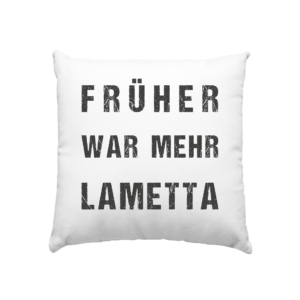 Mehr-Lametta – Kissen 40x40cm